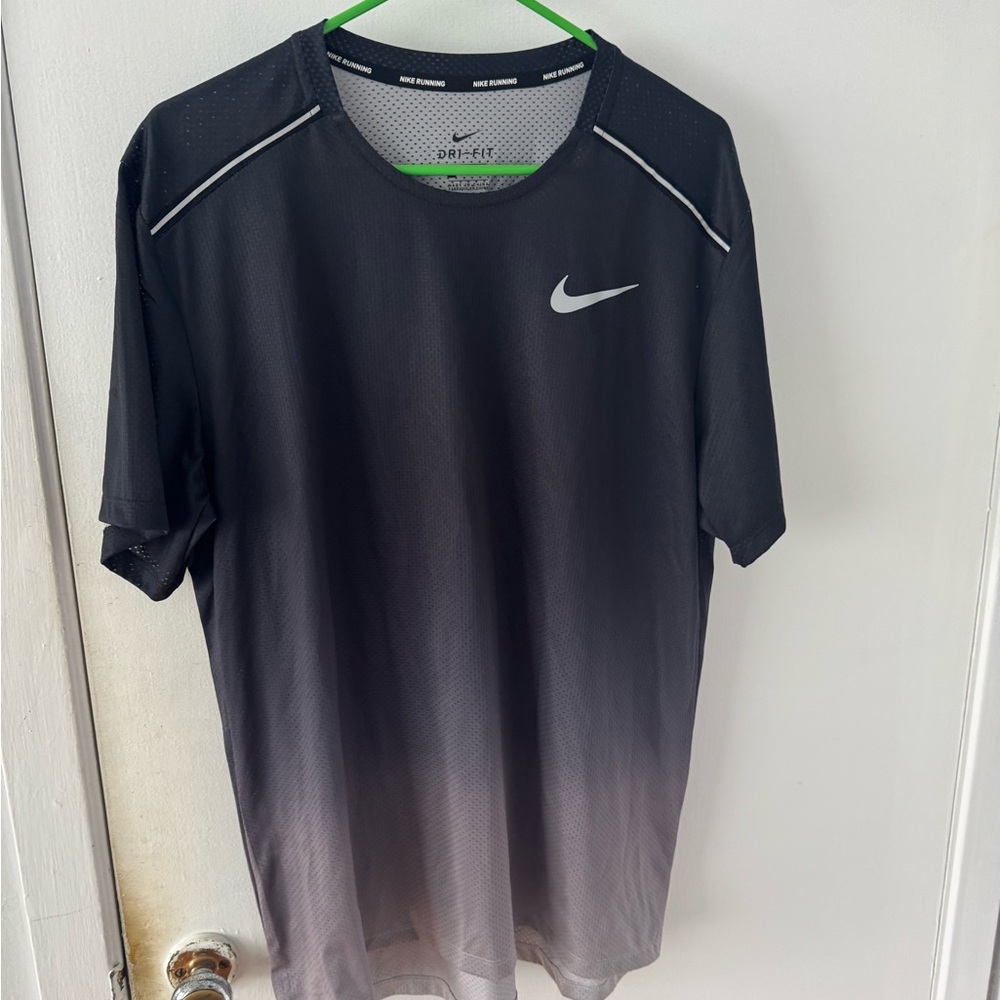 Nike Men's Black Dri-FIT Running Shirt